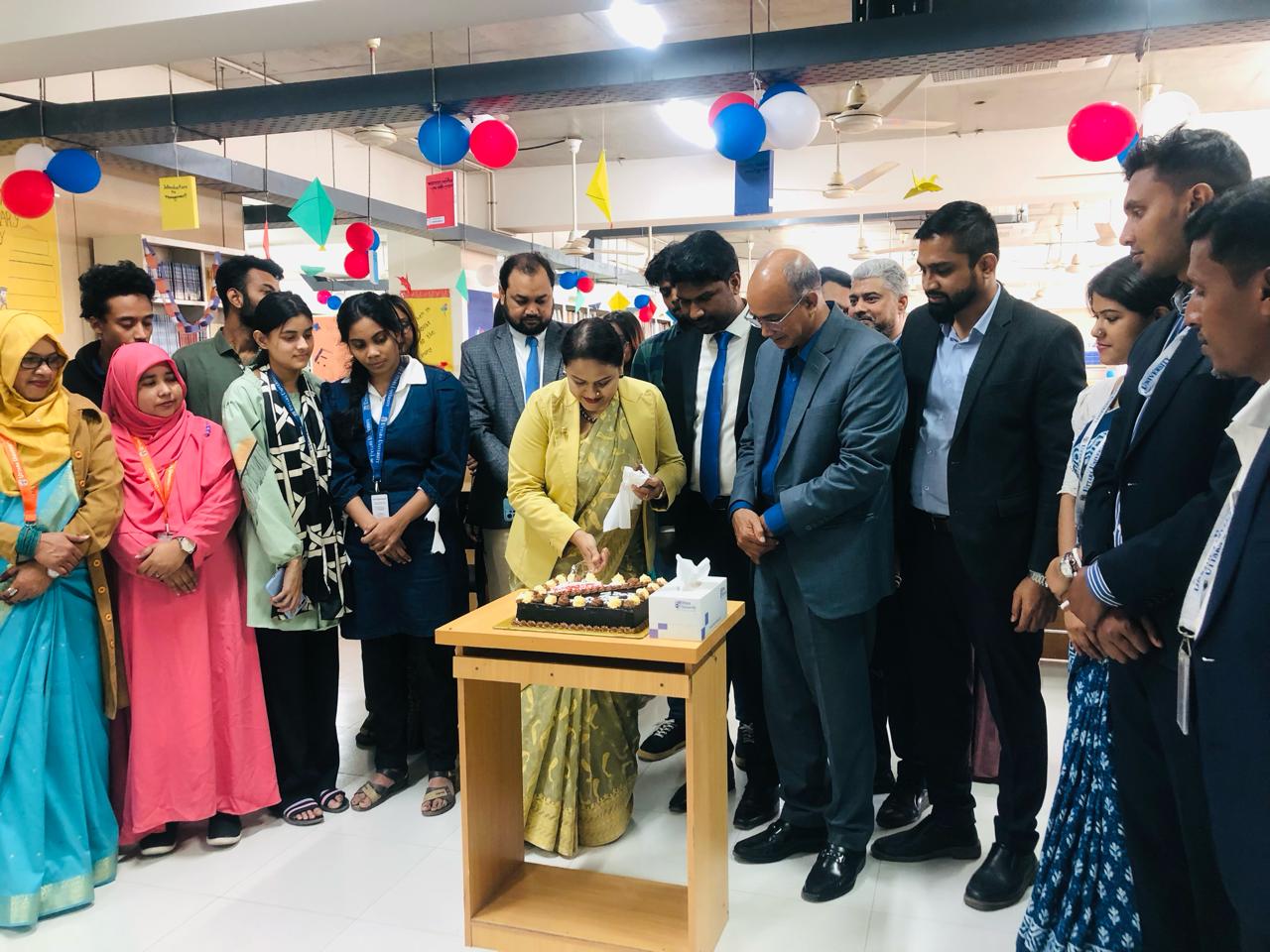 M Azizur Rahman Library Celebrated National Library Day of Bangladesh Image